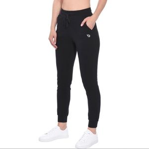 BALEAF Womens Active Yoga Sweatpants Slight Fleece Open Bottom Lounge Sweat Pants Jogger Side Pocketed BALEAF Womens Active Yoga Sweatpants Slight Fleece Open Bottom Lounge Sweat Pants Jogger Side Pocketed